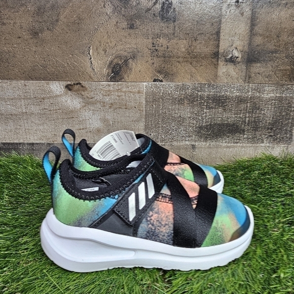 New Adidas Kids Fortarun X Running Shoe - Picture 4 of 9